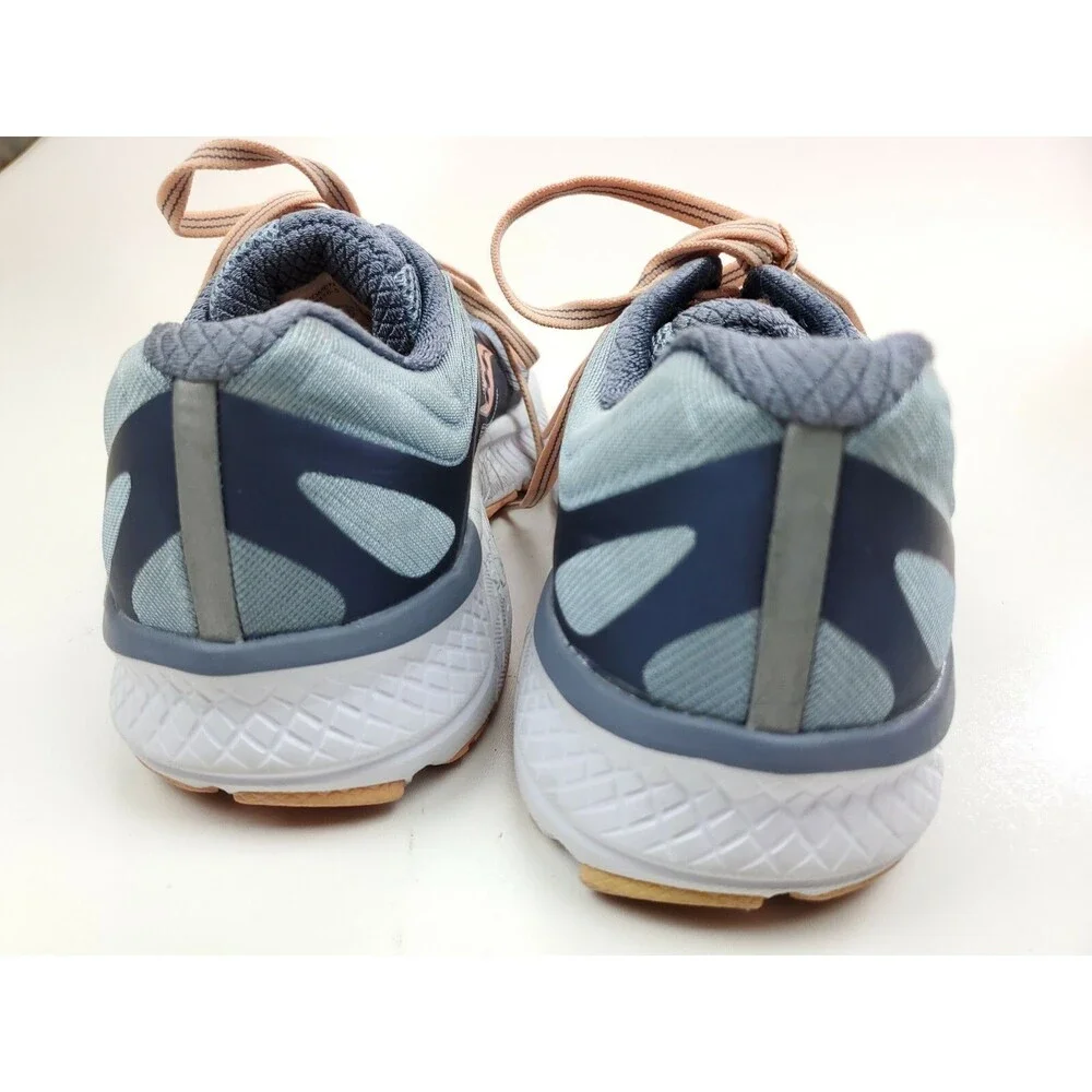 Saucony Women’s Size 7.5 Guide ISO Slate Peach Running Shoes Lace Up S10415-5